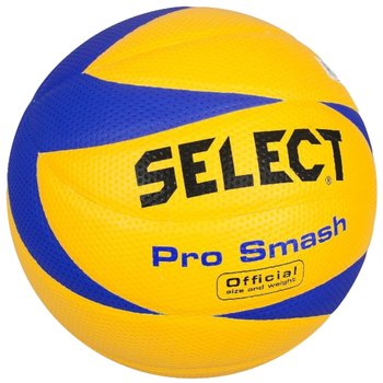 Select Pro Smash Volley Ball PRO SMASH YEL-BLU, unisex, piłki do siatkówki, Żółte - Select