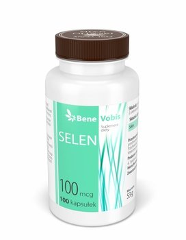 Selen L-selenometionina BENE VOBIS, Suplement diety, 100 kaps. - Młyn Oliwski