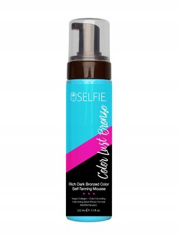 Selfie Lust, Ciemno brązowa pianka samoopalająca samoopalacz twarz i ciało, 222ml - Selfie