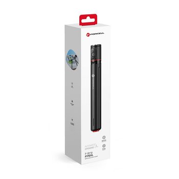 Selfie stick Forcell F-Grip F170XL tripod automatyczny z pilotem bezprzewodowym czarny - Forcell