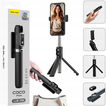 Selfie Stick Statyw Tripod Kijek Do Telefonu + Pilot Bluetooth Bluetooth - Inny producent