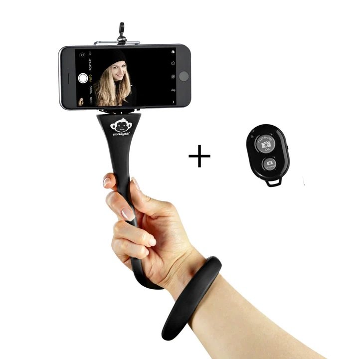 Фото - Штативи для селфі Selfie Stick uchwyt elastyczny do smartfona Monkeystick