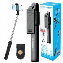 SELFIE STICK UCHWYT KIJEK NA TELEFON STATYW Z PILOTEM TRIPOD BLUETOOTH Esperanza