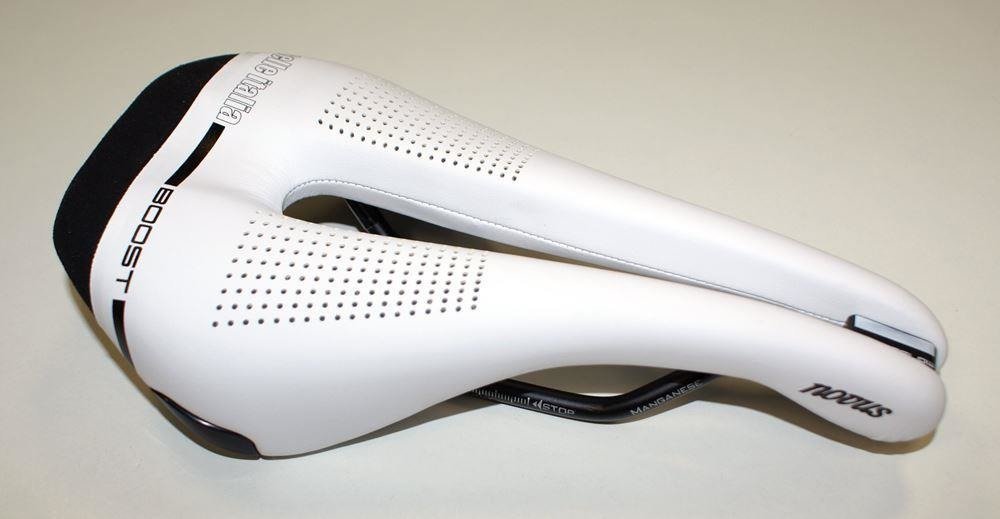 Selle Italia Selle Italia, Siodełko rowerowe, Novus Boost TM L, biały, 255x148 mm