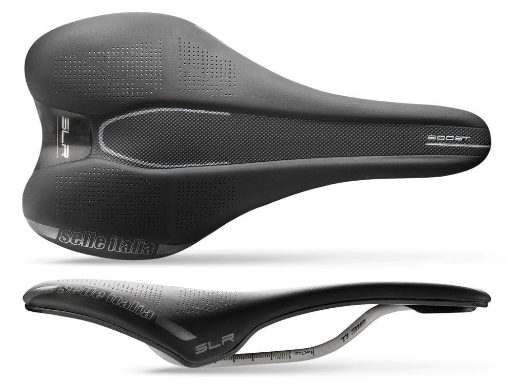Selle Italia Selle Italia, Siodełko rowerowe, SLR Boost L, czarny, 145x248 mm