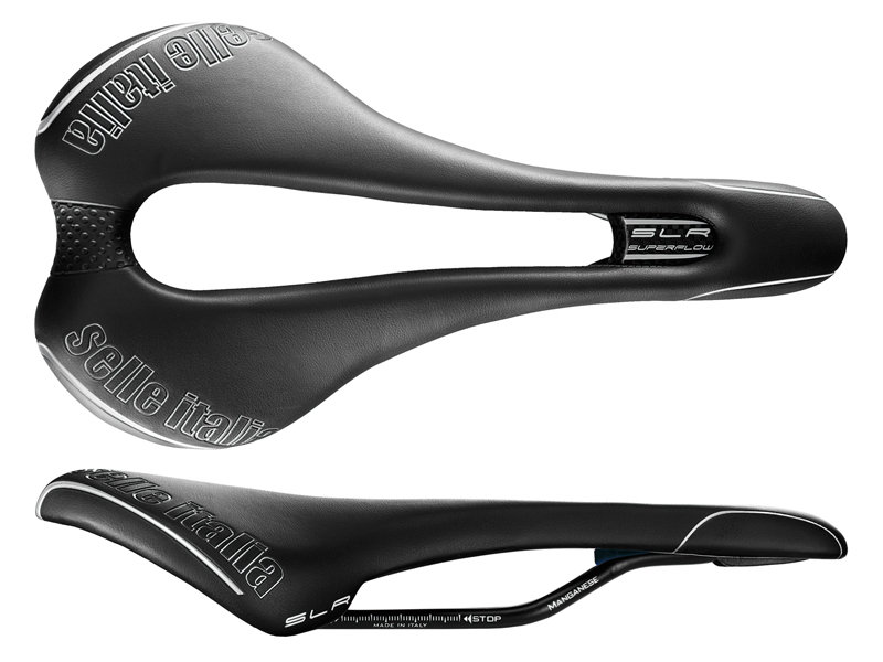 Selle Italia Selle Italia, Siodło rowerowe, SLR TM Super Flow L3, Managanese tube 7, czarny