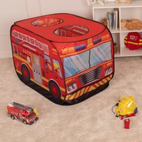 Selonis Wóz strażacki   czerwony wóz Zabawka namiot dla dzieci
