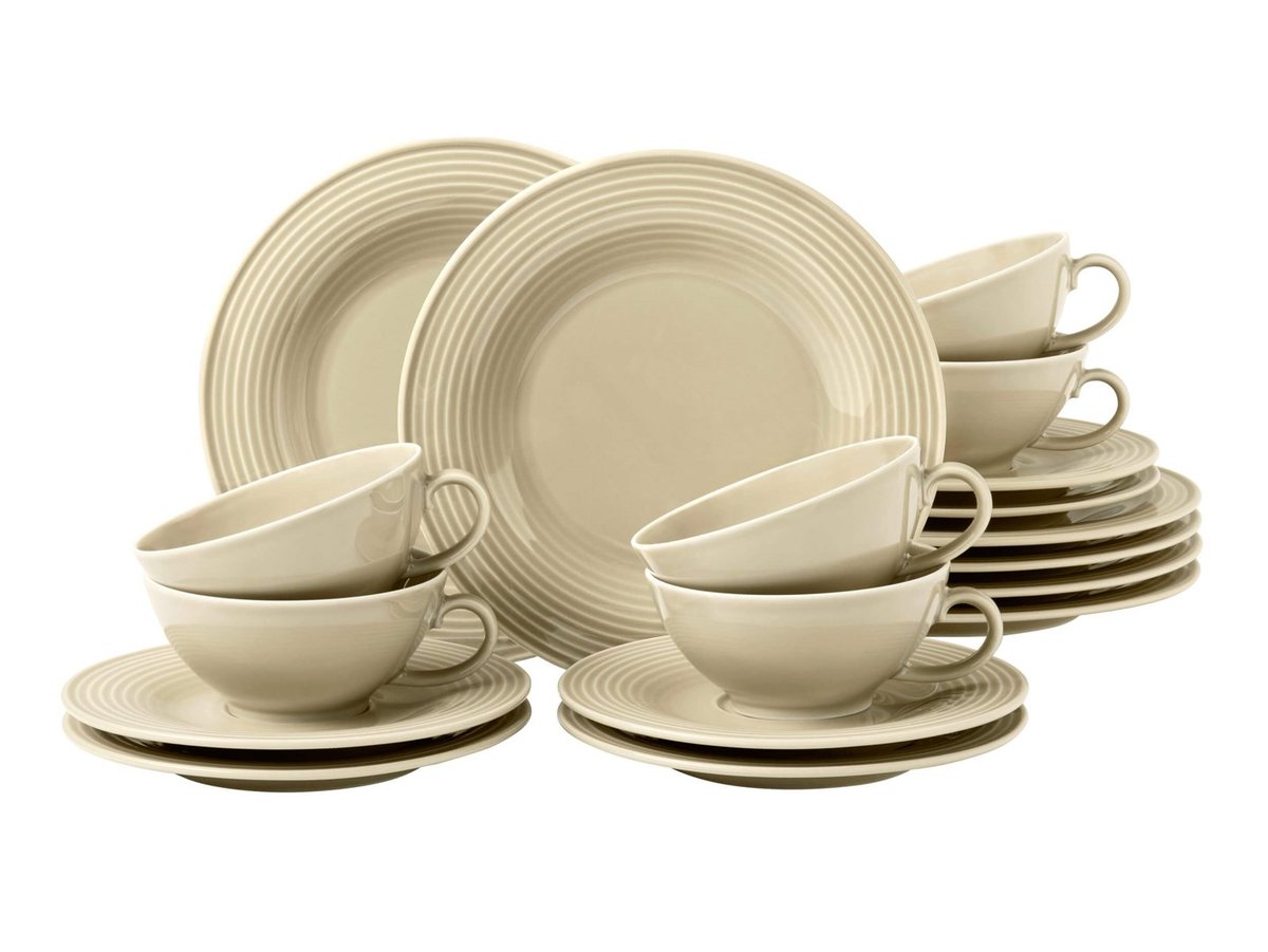 Seltmann Weiden Beat Color Glaze Broodborden, set van 6, ø 17 cm