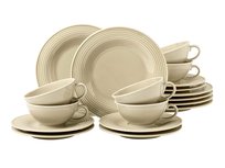 Seltmann Weiden - Komplet herbaciany dla 6 osób Beat Color Glaze beżowy