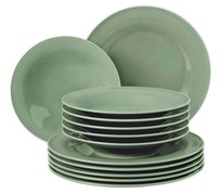 Seltmann Weiden - Komplet obiadowy dla 6 osób Beat Color Glaze eukaliptusowy