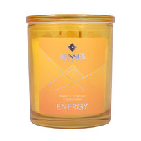 Senses Story, ENERGY, Świeca sojowa, skórka z owoców cytrusowych i szałwia, 440 g