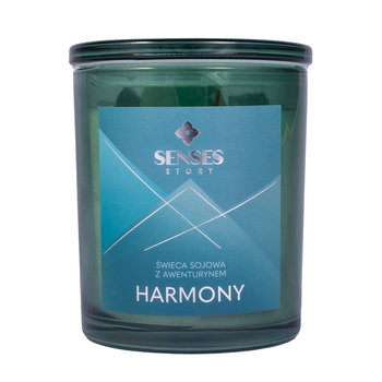 Senses Story, HARMONY, Świeca sojowa, pikantna bergamotka, 440 g - wyprodukowane dla Empik
