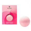 Senses Story, SELF LOVE, Pływająca kula do kąpieli o zapachu róży i jaśminu, 160 g - SENSES STORY