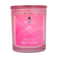 Senses Story, SELF LOVE, Świeca sojowa, róża & drzewo sandałowe, 440 g