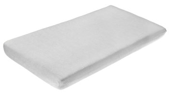Sensillo, Classic, Prześcieradło, Frotte, Szary, 60x120 cm - Sensillo