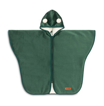 Sensillo, ponczo samochodowe zielony plusz                      - Sensillo