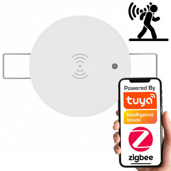 Sensor czujnik obecności 23GHz jasności wpuszczany w sufit ZigBee TUYA - Tuya