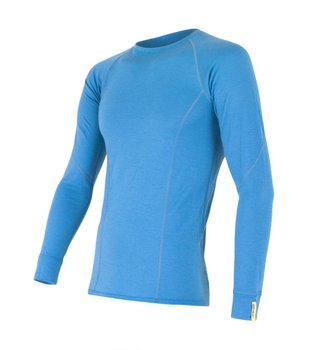 SENSOR Termoaktywna bluzka męska MERINO ACTIVE TEE LS-M-Niebieski - Sensor