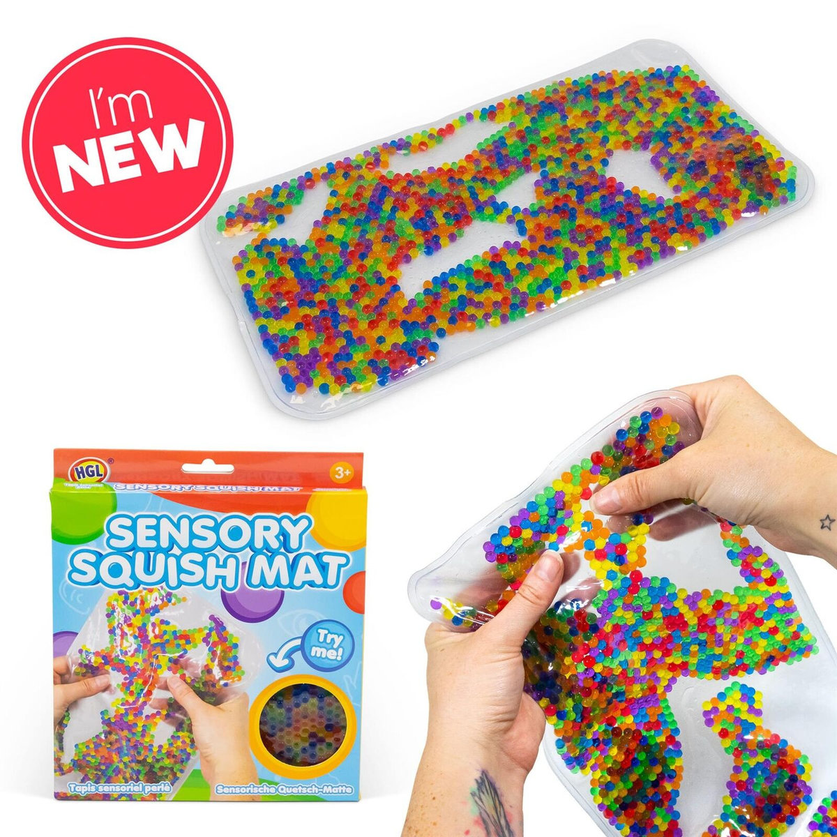 Matz Sensorik SENSORY SQUISH MAT - mata sensoryczna - Inna marka | Sklep EMPIK.COM