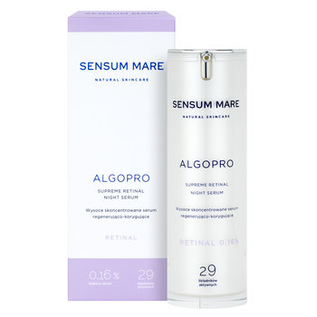 SENSUM MARE, Skoncentrowane serum regenerująco-korygujące ze stabilnym retinalem 0,16% ALGOPRO, 30ml - Sensum Mare