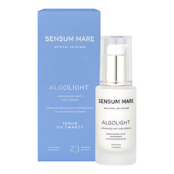 SENSUM MARE, Zaawansowane serum rewitalizujące i przeciwzmarszczkowe cera mieszana i tłusta ALGOLIGHT, 30ml - Sensum Mare