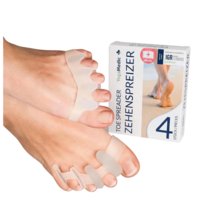 Separator palców stóp silikonowy Hallux Valgus 4 szt korektor palucha 2pary brak danych