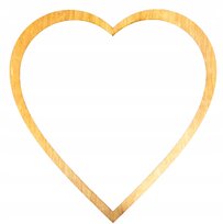 Serce Drewniana Obręcz, Łapacz Snów 16Cm/4Mm