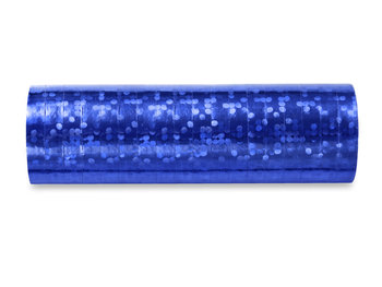 Serpentyna holograficzna, niebieska, 18 rolek - PartyDeco