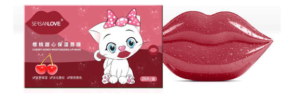 Sersanlove, Cherry Lip Mask Hydrożelowe Płatki Na Usta Z Wyciągiem Z ...