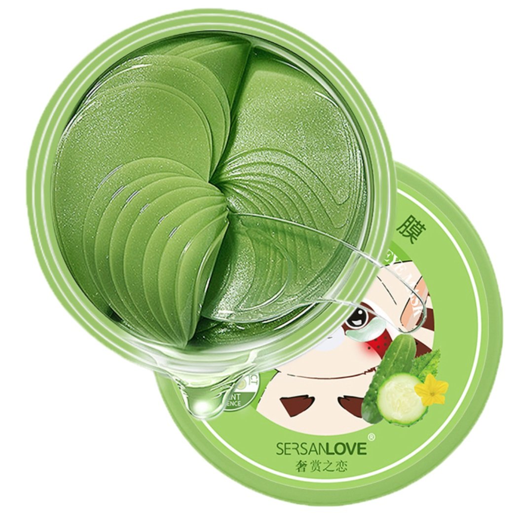 SersanLove, Hydrożelowe płatki pod oczy, Cucumber, 60szt. | Sklep EMPIK.COM