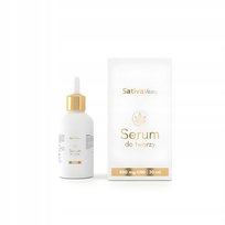 Serum do twarzy 500 mg CBD SativaLife Dzika Róża Kminek Awokado 30 ml