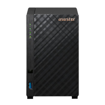 Serwer plików Asustor DRIVESTOR 2 AS1102TL 2-bay, Realtek RTD1619B. Quad-Core, 1.7GHz, 1GB DDR4, 1 GbE x1, USB3.2 Gen1 x1, USB 2.0 x1 - ASUSTOR