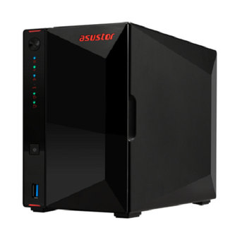 Serwer plików Asustor NIMBUSTOR 2 GEN2 AS5402T 2-bay, Intel Celeron N5105 Quad-Core 2.0GHz, 16GB RAM DDR4. 2x2.5 GbE LAN, 3x USB 3.2. HDMI 2.0B, 4 x - ASUSTOR