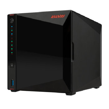 Serwer plików Asustor NIMBUSTOR 4 GEN2 AS5404T 4-bay, Intel Celeron N5105 Quad-Core 2.0GHz, 8GB RAM DDR4. 2x2.5 GbE LAN, 3x USB 3.2. HDMI 2.0B, 4 x M - ASUSTOR
