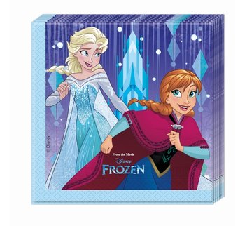 Serwetki, Frozen Elsa - Kraina Lodu, 33 cm, 20 sztuk - Procos