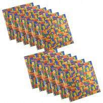 SERWETKI PAPIEROWE happy birthday DEKORACJE na urodziny KLOCKI 12 szt