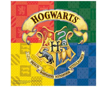 Serwetki Papierowe "Harry Potter Hogwarts Houses", Rozm. 33 X 33 Cm, 20 Szt. - Procos