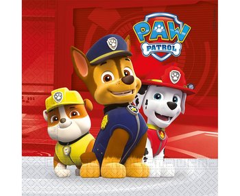 Serwetki papierowe "Paw Patrol - Ready For Action", rozm. 33 x 33 cm, 20 szt. - Procos