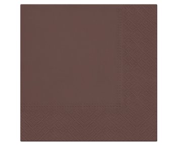 Serwetki Papierowe Paw Unicolor Chocolate 33X33 Cm / 20 Szt. - PAW