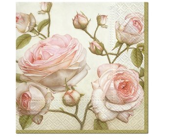 Serwetki Paw Wzorzyste Beauty Roses 33X33 Cm / 20 Szt. - PAW