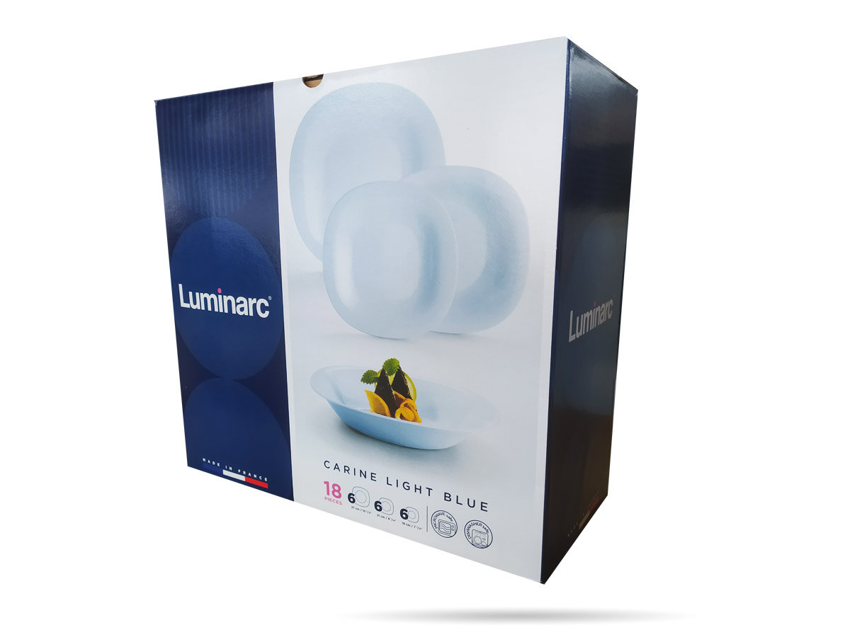 Zdjęcia - Serwis obiadowy Luminarc  18-El Carine Light Blue 