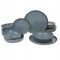 Serwis obiadowy, Ambition, Craft, 18-elementowy, niebieski&nbsp;-&nbsp;Ambition