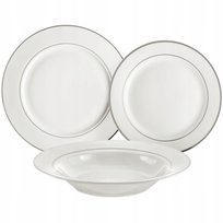 Serwis obiadowy Aura Silver 18 el AMBITION