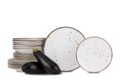 Serwis obiadowy polska porcelana Cottage White dla 6 os. ALUMINA Konsimo&nbsp;-&nbsp;Konsimo