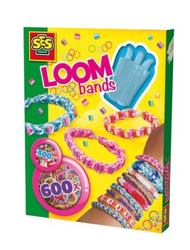 SES Creative, Loom bands, bransoletki z gumek, zestaw - SES