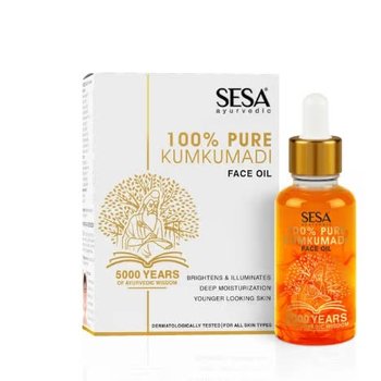 Sesa, Serum do twarzy 100% Kumkumadi, 15ml - Sesa
