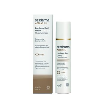 Sesderma Azelac RU, emulsja rozświetlająca SPF50+, 50 ml - Sesderma