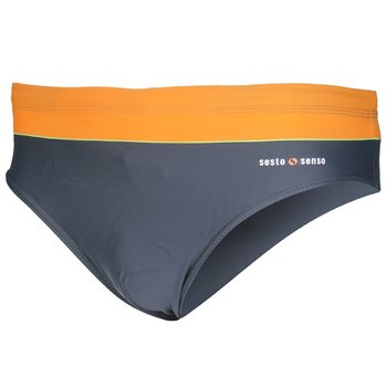 Sesto Senso, Kąpielówki męskie, szary, rozmiar L - Sesto Senso