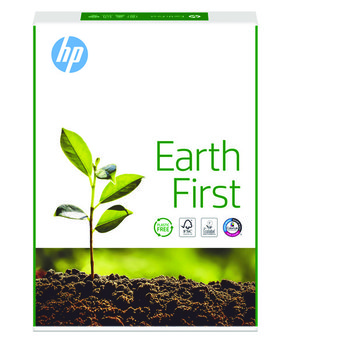 SET Hp Earth First, Papier Ksero, A4 500 Arkuszy, Klasa B+ Gramatura 80, 5 ryz - HP