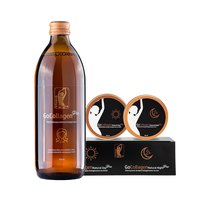 Set Kolagenowy: Kremy DZIEŃ NOC 2x50ml + Liquid 500ml